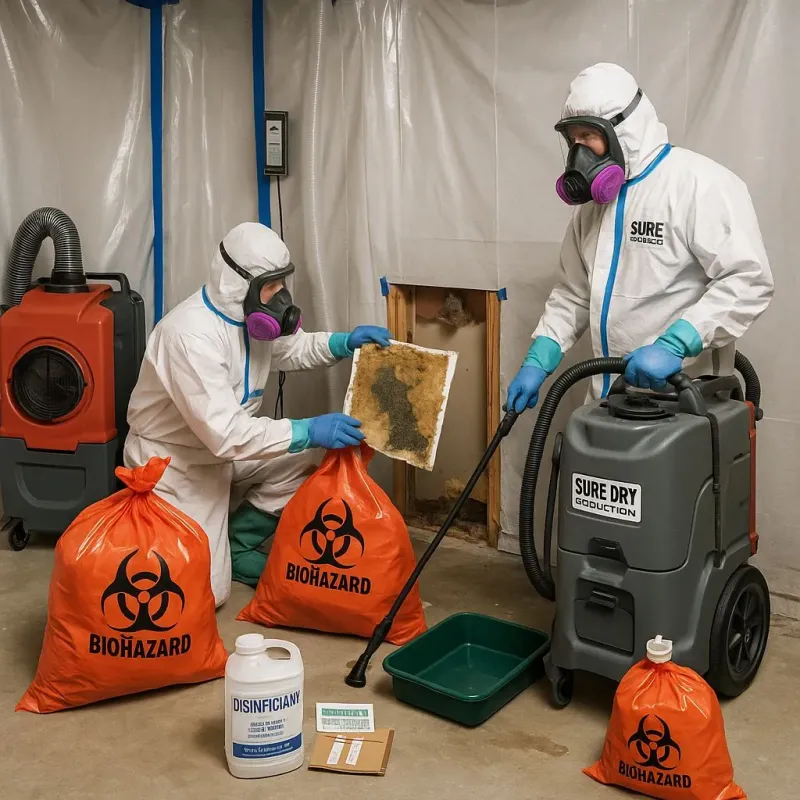 Contaminated Water Handling Protocols process in Willow Park, TX