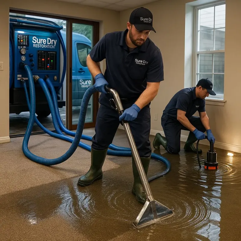 Water Extraction and Removal process in Willow Park, TX